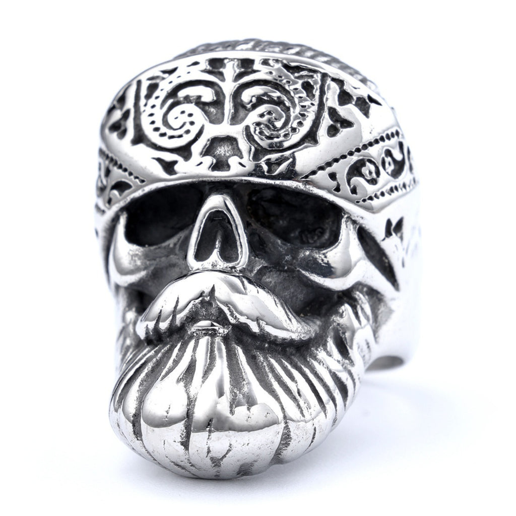 Unisex-Ring aus Edelstahl mit Blatt-Design – Bild 4 | LuxeStyle
