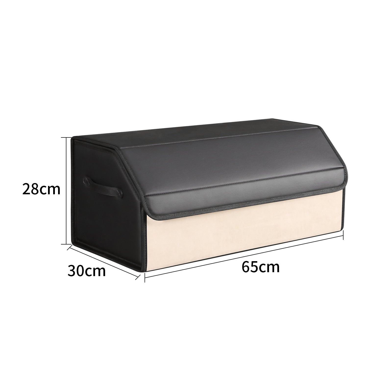 Aufbewahrungsbox aus Suede