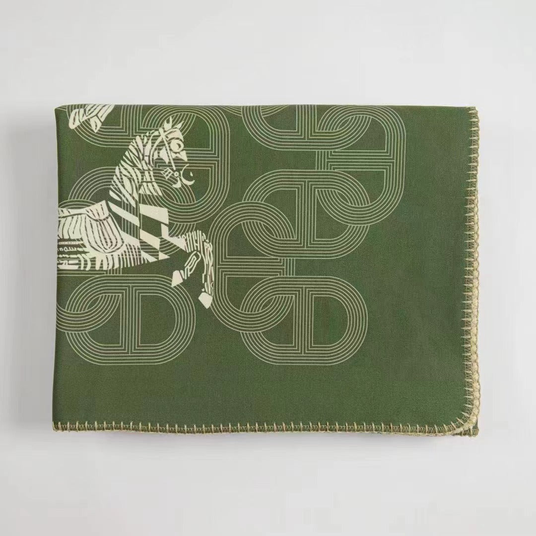 Atmungsaktive Decke aus Baumwolle und Kaschmir