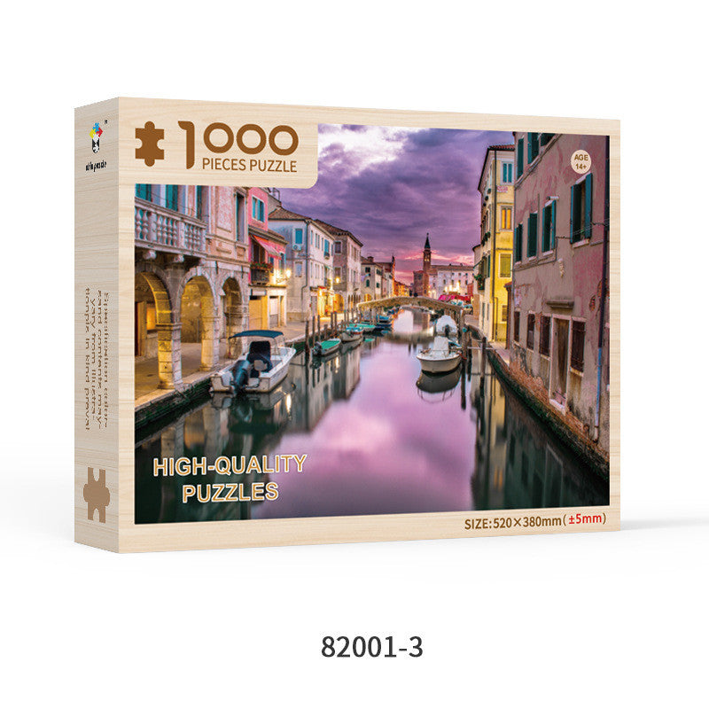 Holzpuzzle für Erwachsene – 1000 Teile – Bild 14 | LuxeStyle