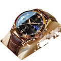 Herren-Uhr mit Leuchtzeigern | LuxeStyle