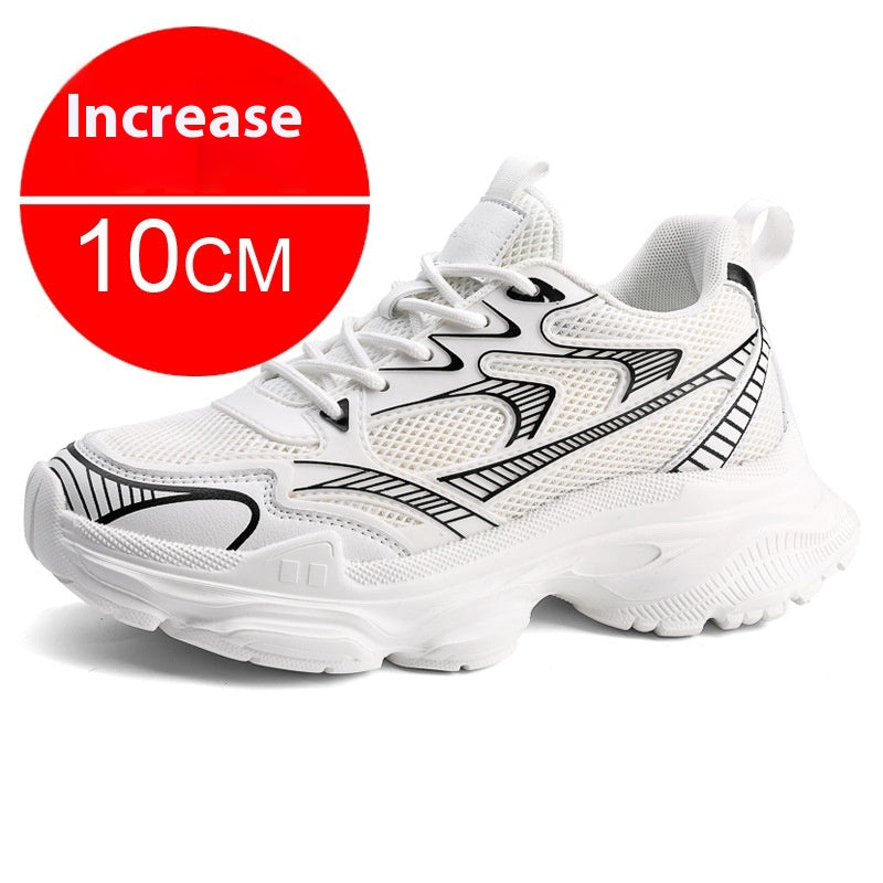 Atmungsaktive Chunky Sneaker mit Höhenerhöhung – Bild 5 | LuxeStyle