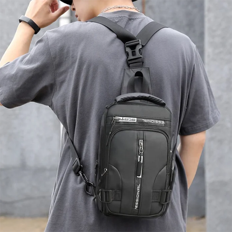 Multifunktionale Crossbody-Tasche für Herren