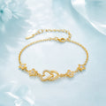 S925 Silber Armband mit Stern- und Herz-Motiv – Bild 1 | LuxeStyle