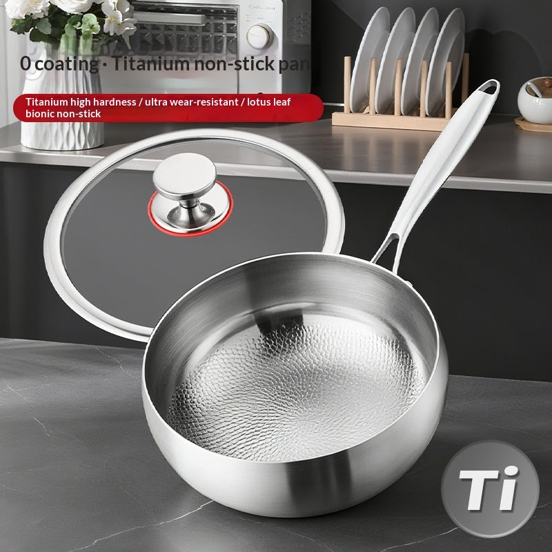 Wokpfanne aus reinem Titan