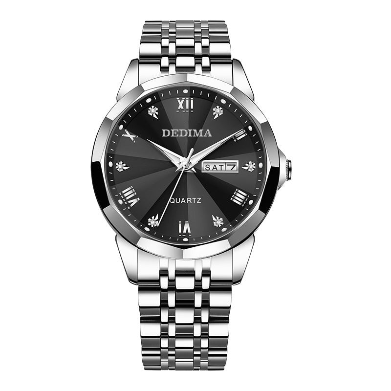 Wasserdichte, superleuchtende Herrenuhr