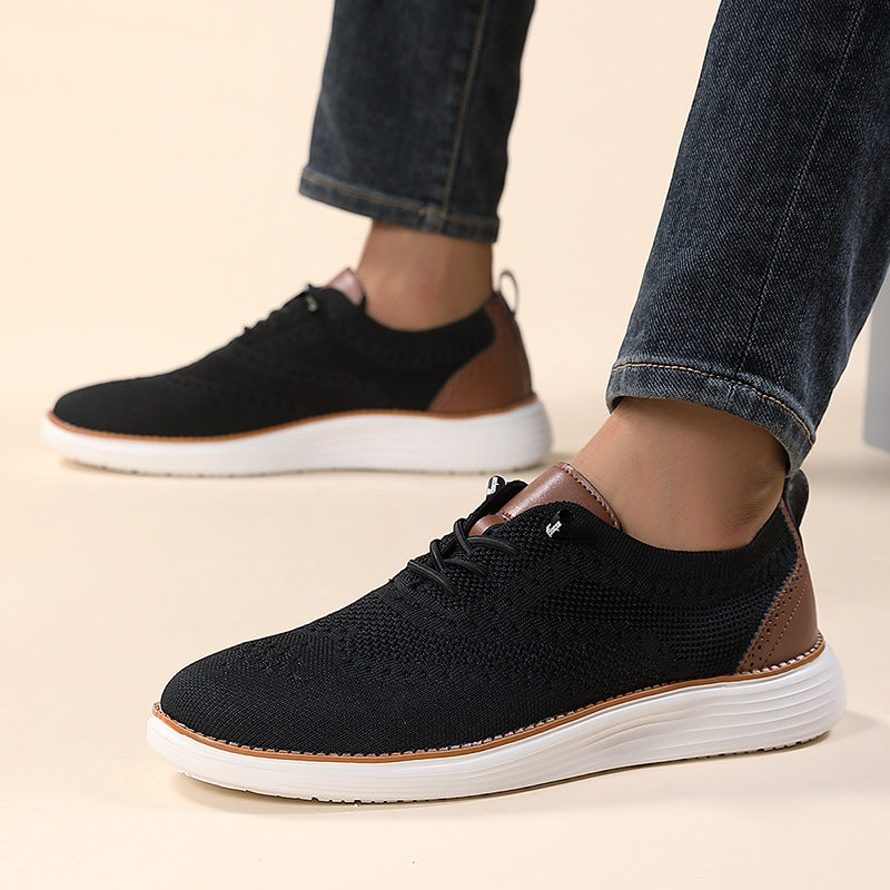 Atmungsaktive Flyknit Freizeitschuhe für Herren – Bild 2 | LuxeStyle