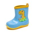 Wasserdichte Kinder-Regenstiefel mit Cartoon-Dino – Bild 2 | LuxeStyle