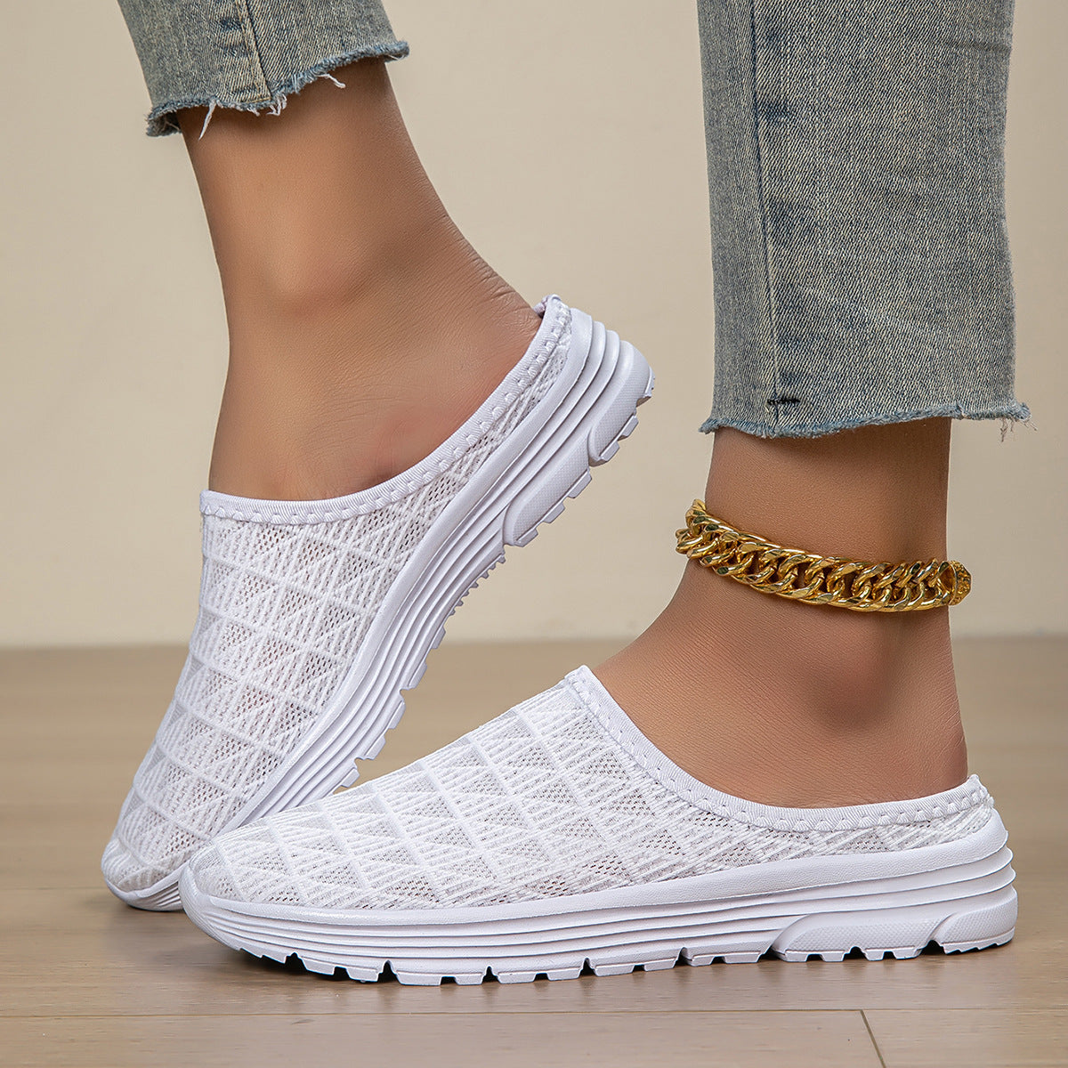 Atmungsaktive Mesh-Sportsandalen für Damen – Bild 6 | LuxeStyle