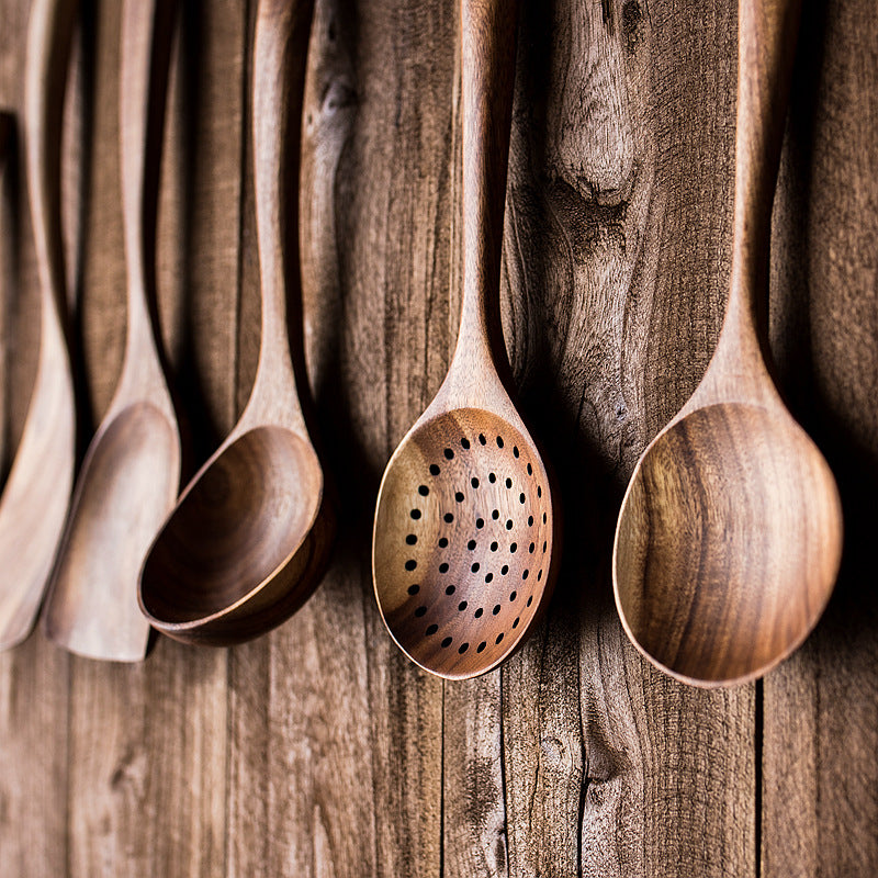 Küchenhelfer aus Holz – 7-teiliges Set | LuxeStyle