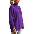 Samtener Rollkragenpullover für Damen – Bild 1 | LuxeStyle