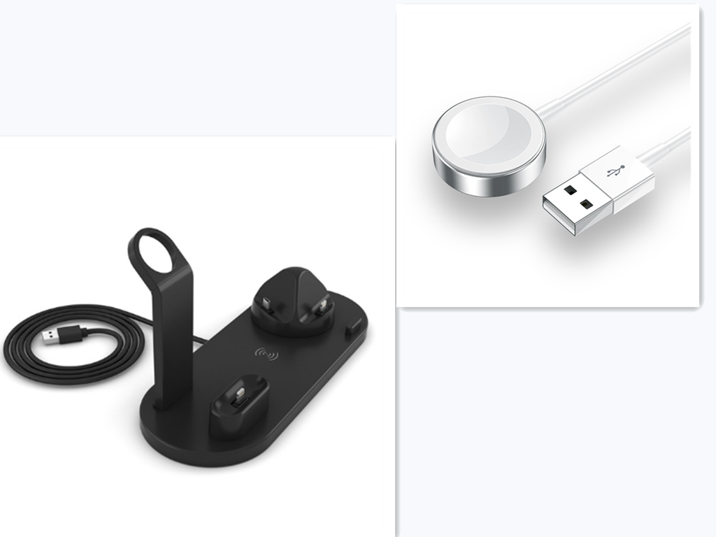 4-in-1 Wireless Ladestation mit Schnellladefunktion