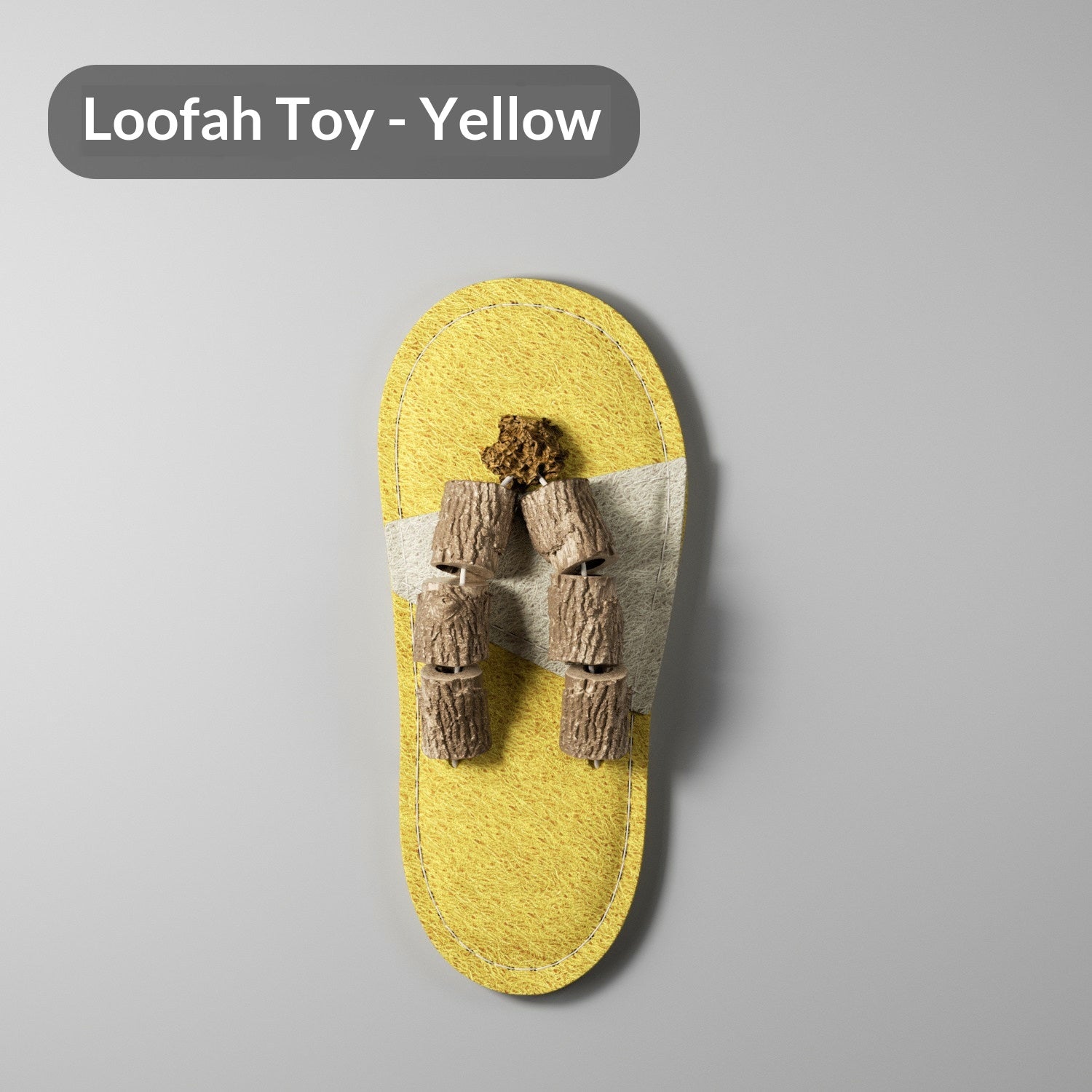 Loofah Kauspielzeug für Katzen