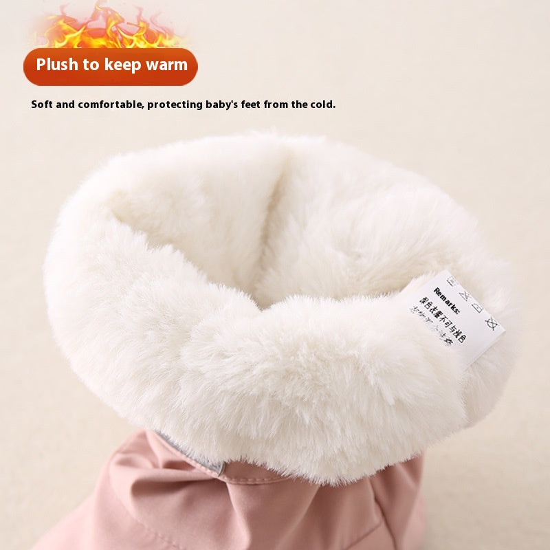 Wasserdichte Winter-Babyschuhe aus Baumwolle – Bild 8 | LuxeStyle