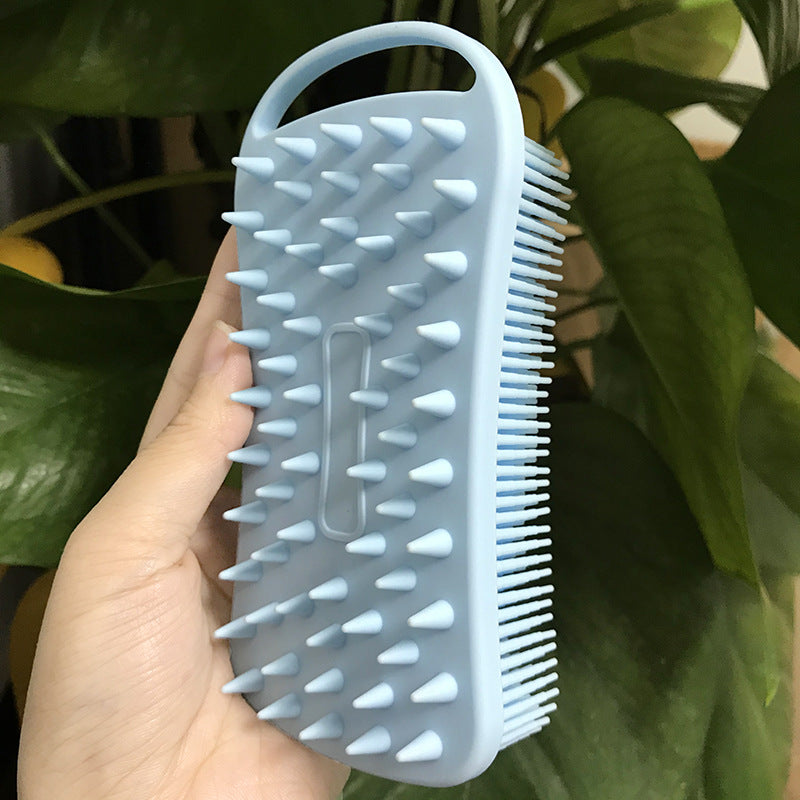 Silikon-Bürste für Shampoo und Massage – Bild 2 | LuxeStyle