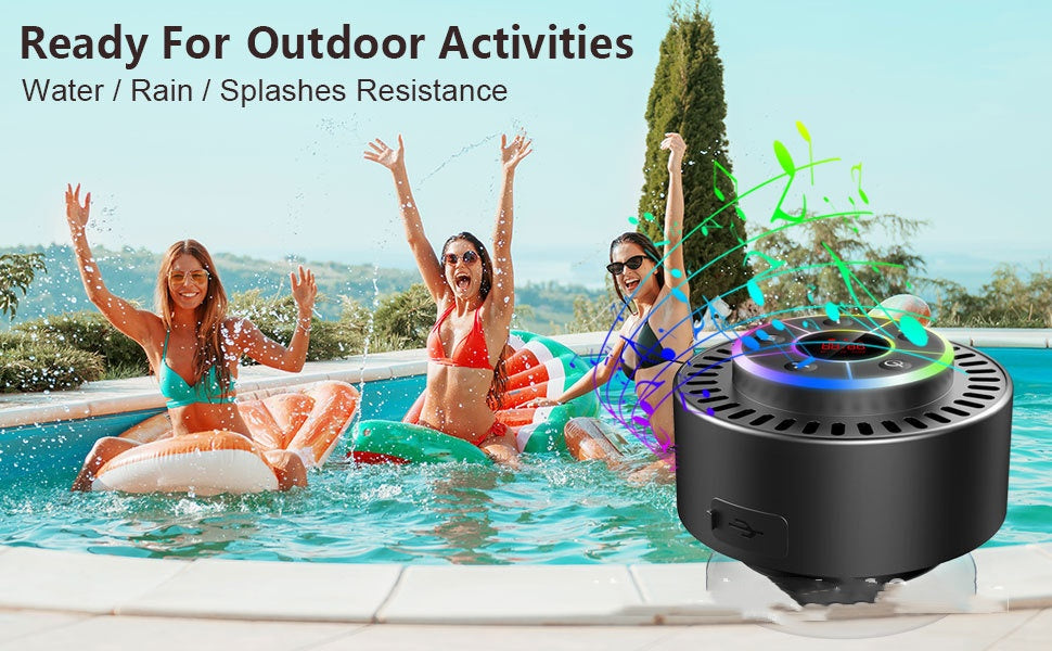 Wasserdichter Bluetooth-Lautsprecher für Bad