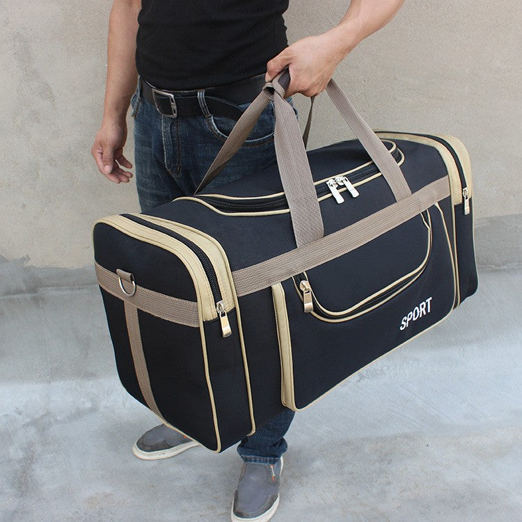 Grosse, robuste Reisetasche aus Oxford-Stoff – Bild 2 | LuxeStyle