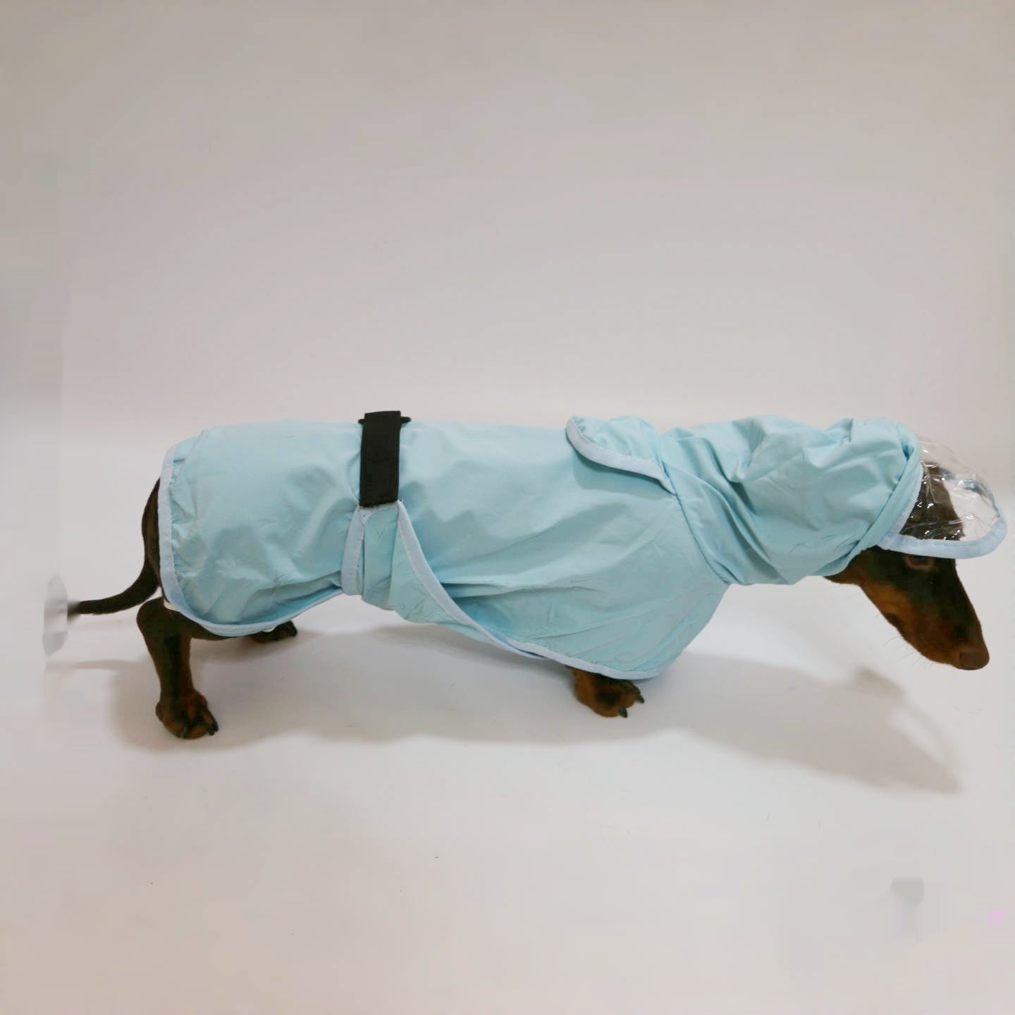 Wasserdichter Regenponcho mit Kapuze für Hunde