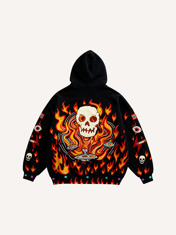 3D Muster Hoodie für Herren