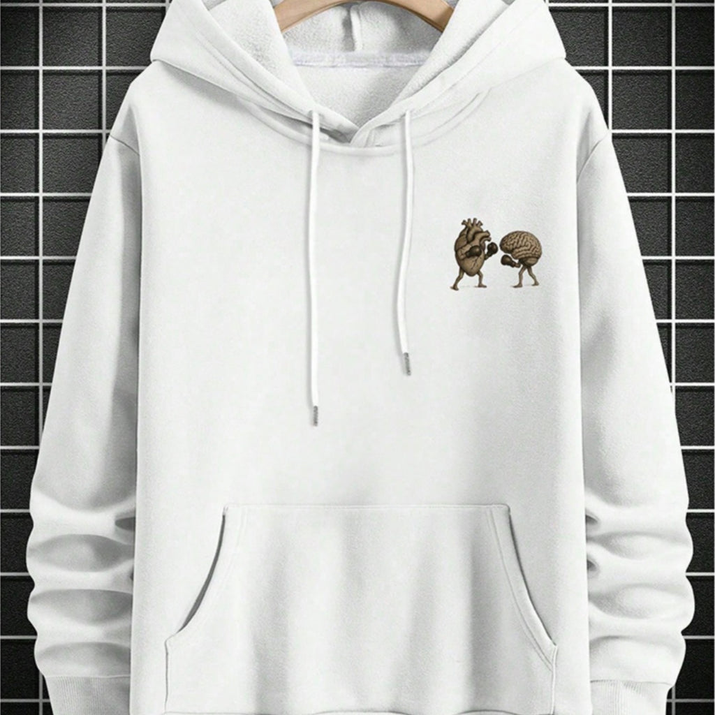 Herren Kapuzenpullover mit Print