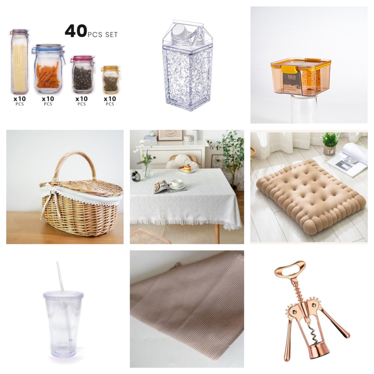 Korkenzieher aus Zinklegierung – Rose Gold | LuxeStyle