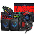 Gaming‑Set mit beleuchteter Tastatur, Maus, Headset und Lautsprechern – Bild 2 | LuxeStyle