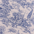 Vintage Blues Musselin-Stoff | LuxeStyle