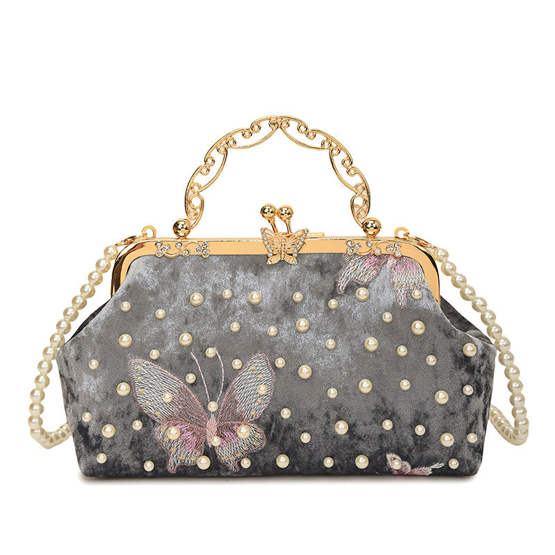 Vintage Abendtasche mit Perlen – Bild 9 | LuxeStyle