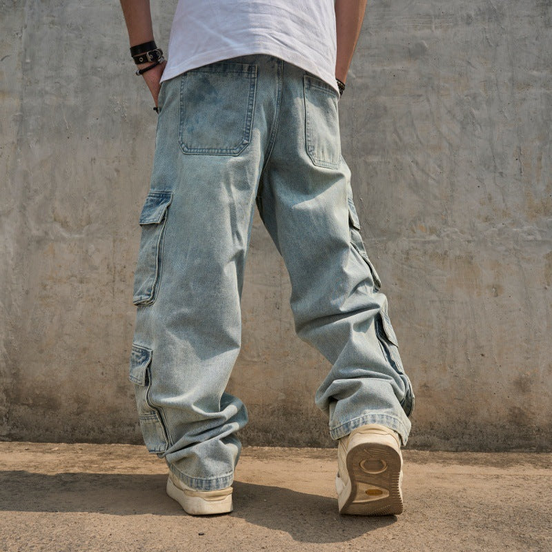 Hohe Casual-Jeans