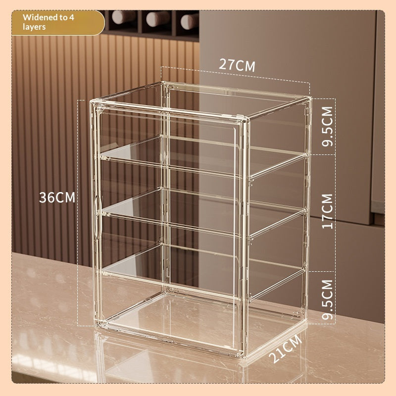 Staubdichte Aufbewahrungsbox aus transparentem Acryl – Bild 12 | LuxeStyle