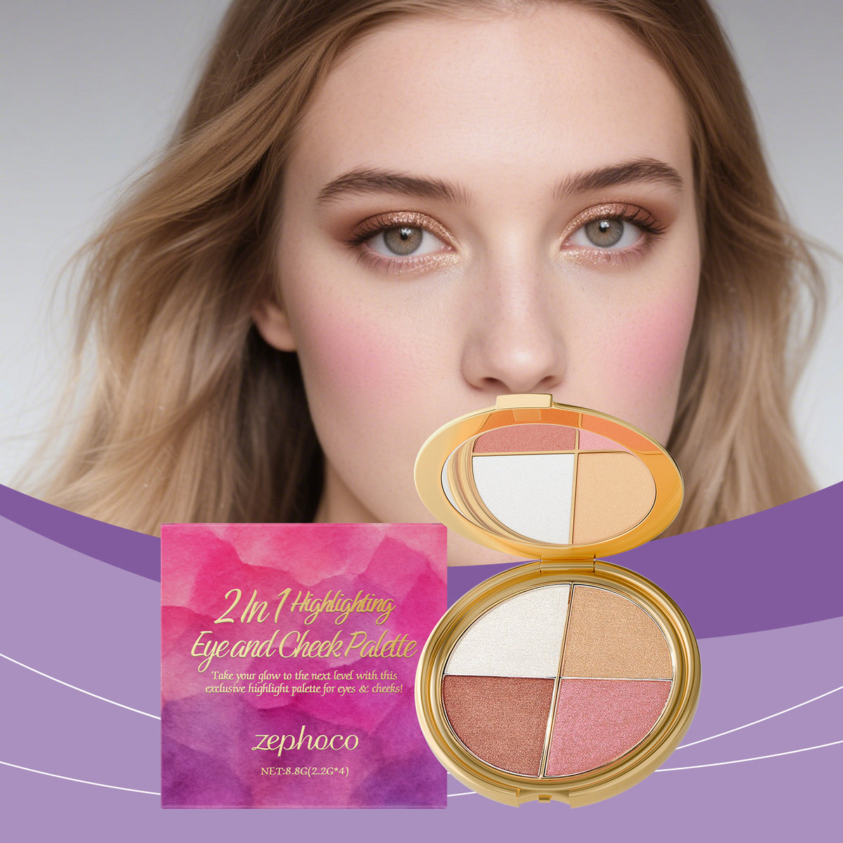 Makeup-Palette für Augen und Wangen – Bild 4 | LuxeStyle