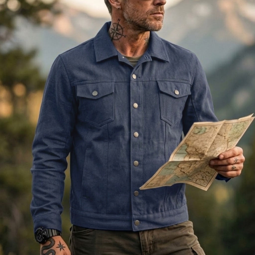 Stylische Slim-Fit Übergangsjacke für Herren – Ansicht 5