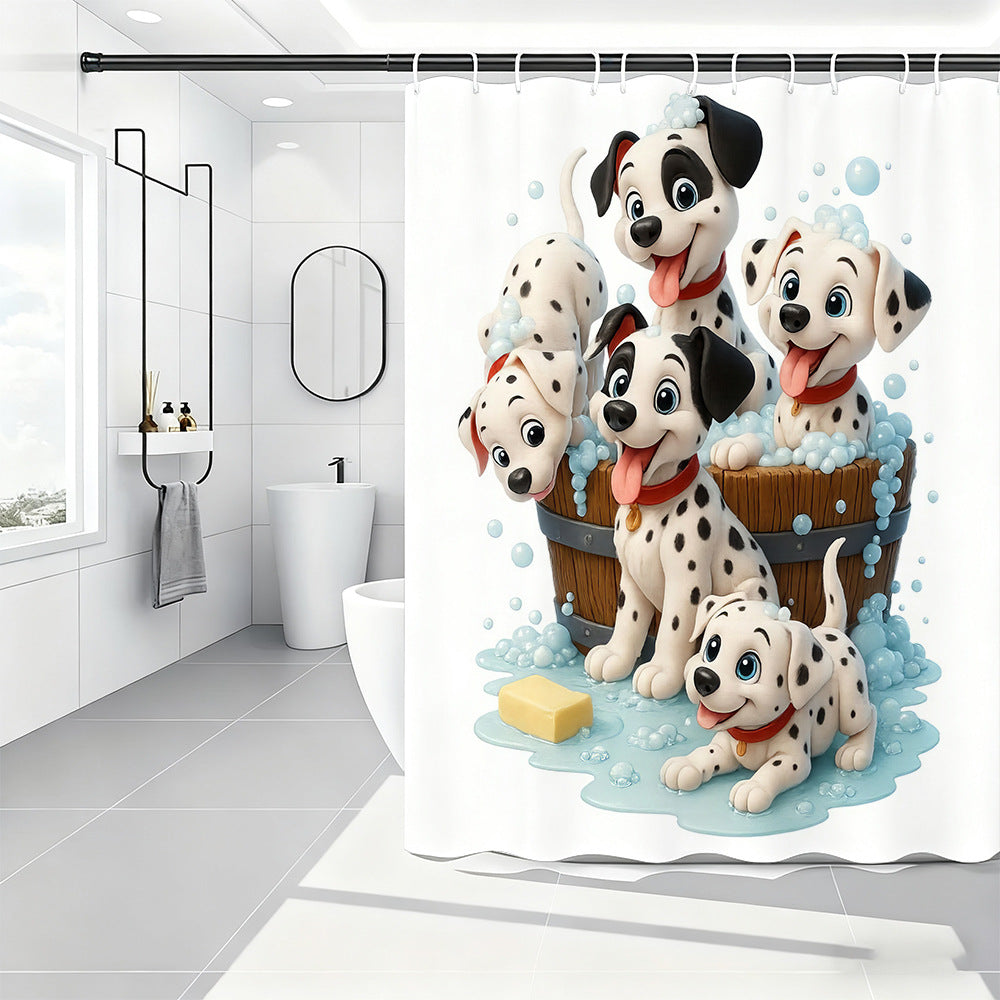 Badezimmer Vorhang