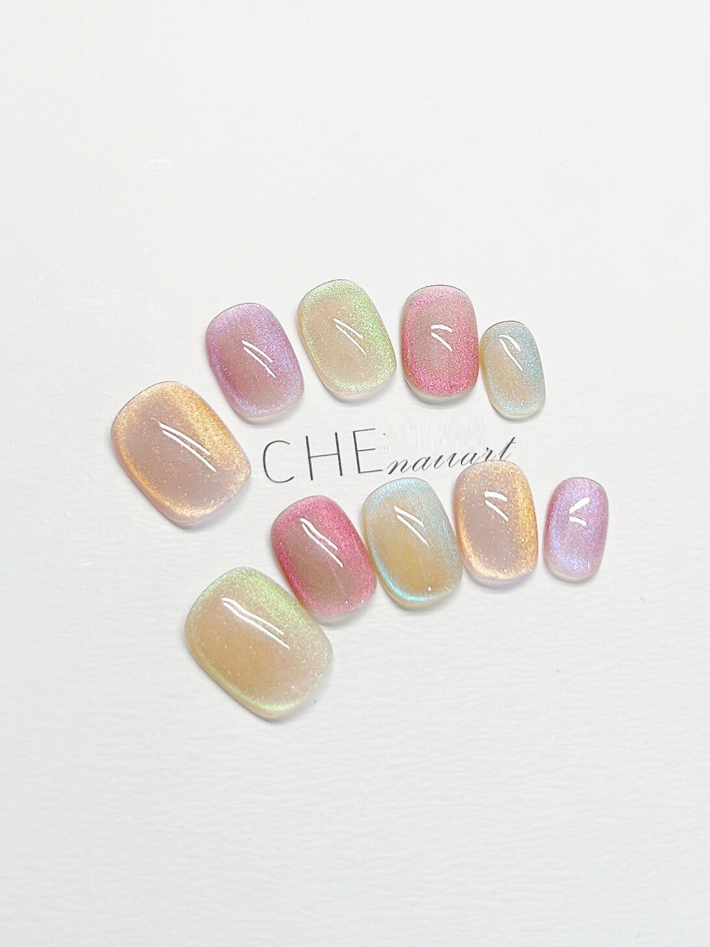 Dopamine Cat's Eye Press-on Nägel – Bild 5 | LuxeStyle