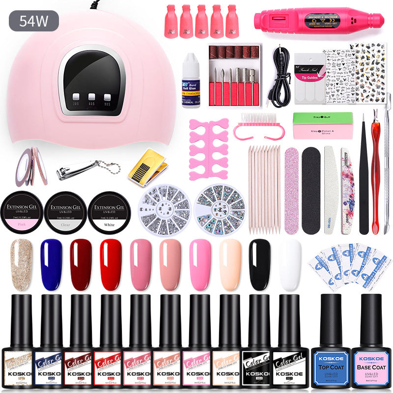 Sequin Nagellack Gel-Kit mit Lichthärtungsgerät – Bild 5 | LuxeStyle