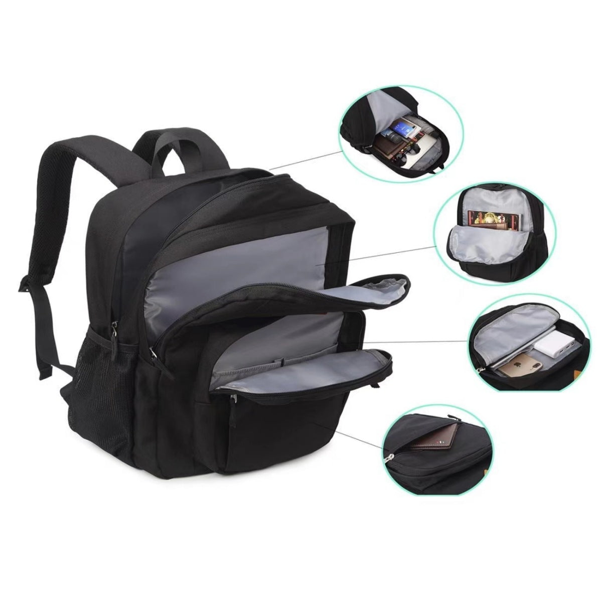 Leichter, robuster Rucksack für Alltag & Schule – Bild 4 | LuxeStyle