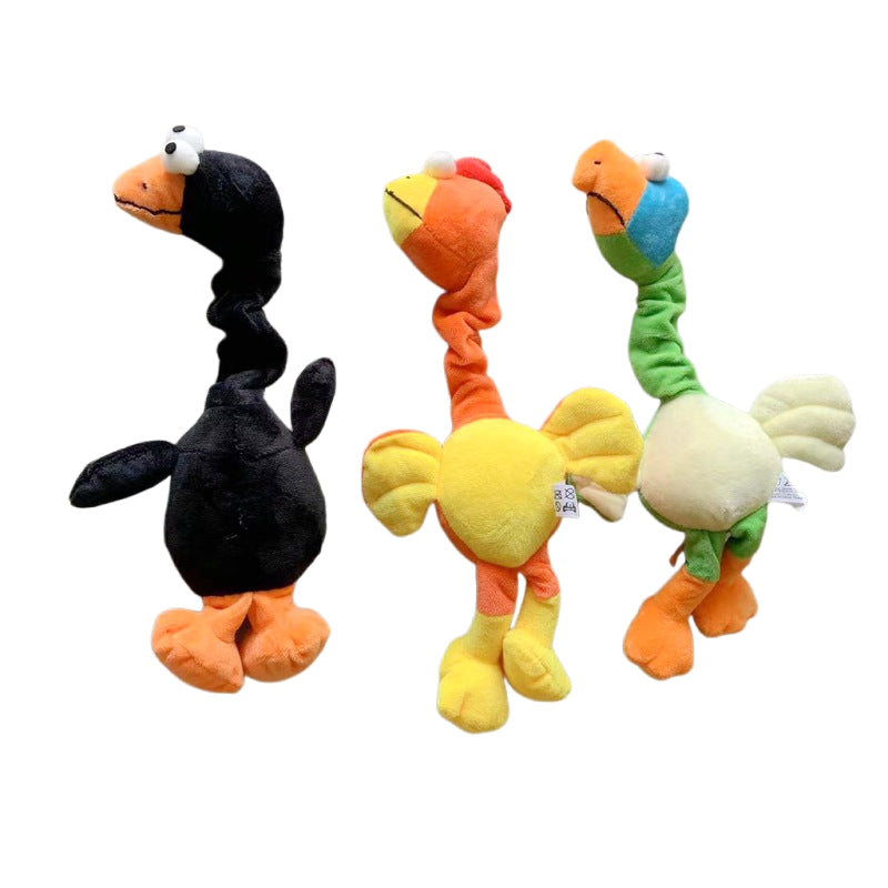 Quietschender Gummihuhn für Hunde
