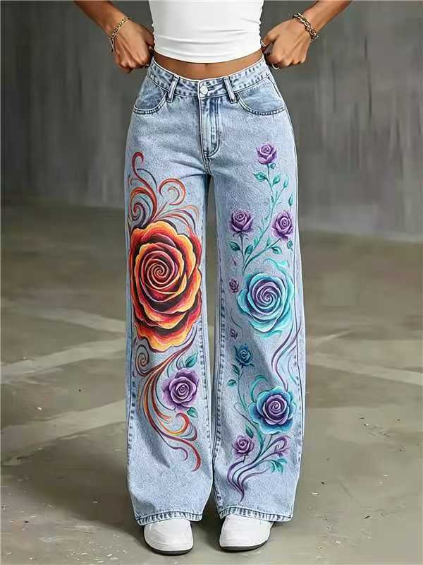Gerade Damen-Jeans
