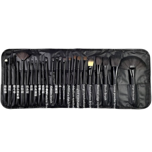 24-teiliges Make-up Pinselset