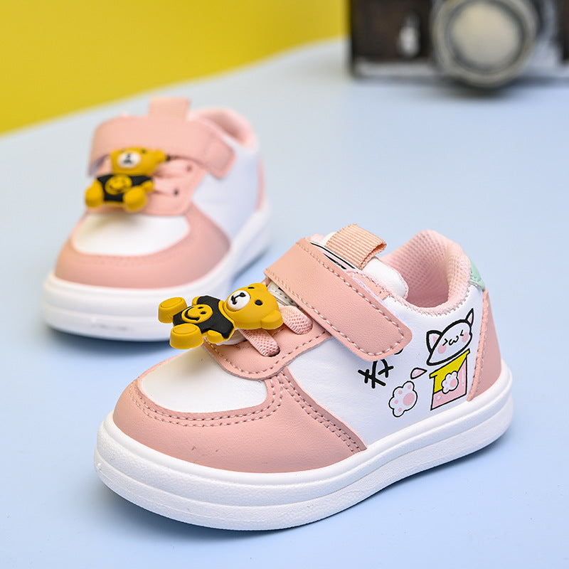 Leder-Lauflernschuhe für Kinder