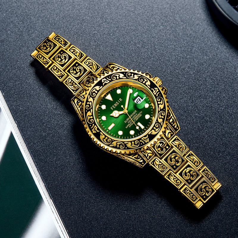 Wasserdichte Herrenuhr mit Quarzwerk – Bild 7 | LuxeStyle