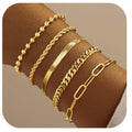 Goldarmbänder-Set | LuxeStyle