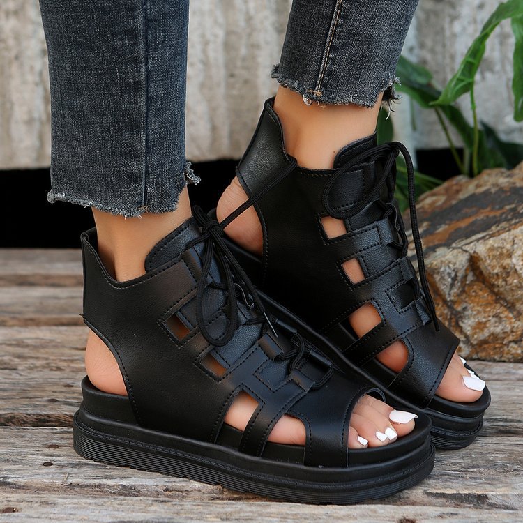 Atmungsaktive Roman Sandalen für Damen