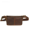Vintage Leder-Bauchtasche