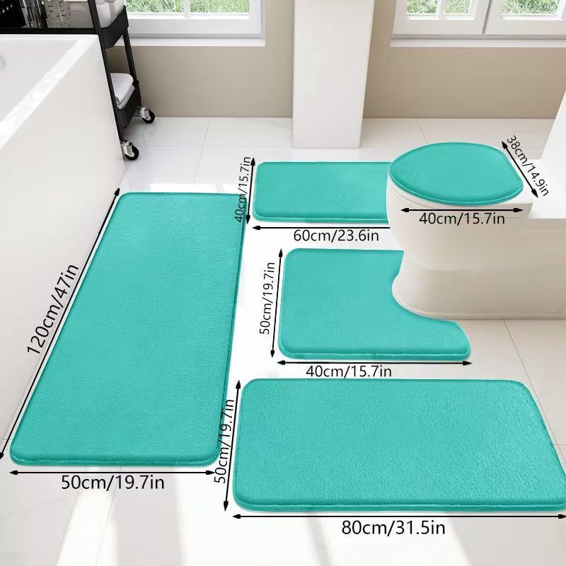 WC-Vorleger Set Kaschmir-Optik