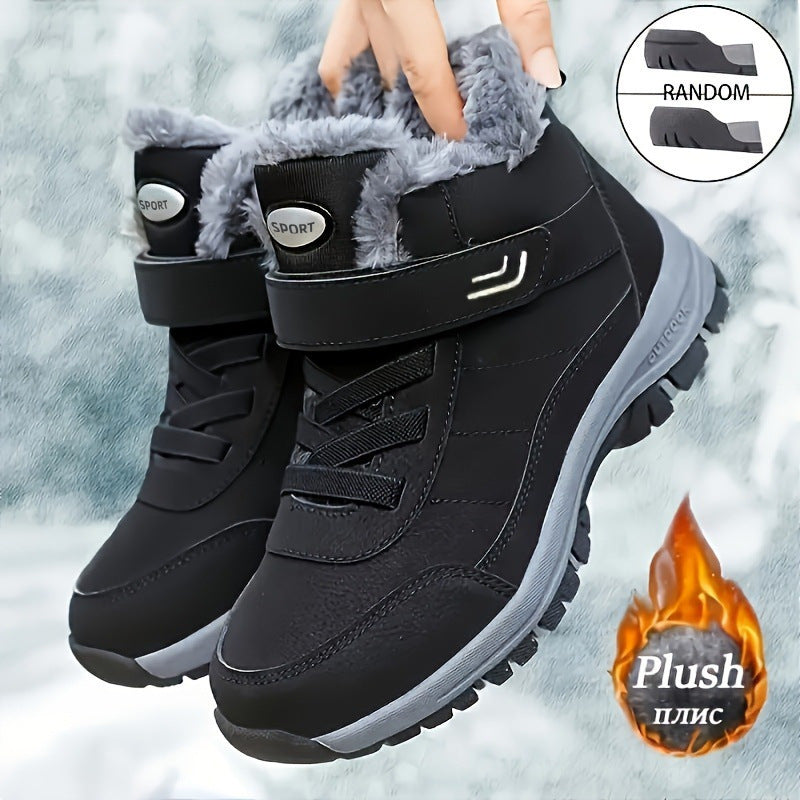 Warme Outdoor Fleece-Winterstiefel
