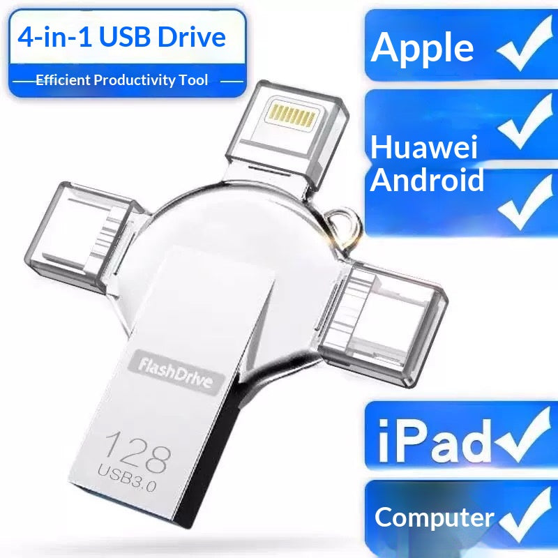 4-in-1 Multi-Device USB Stick