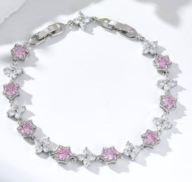 Geometrisches Schneeflocken-Armband – Bild 4 | LuxeStyle