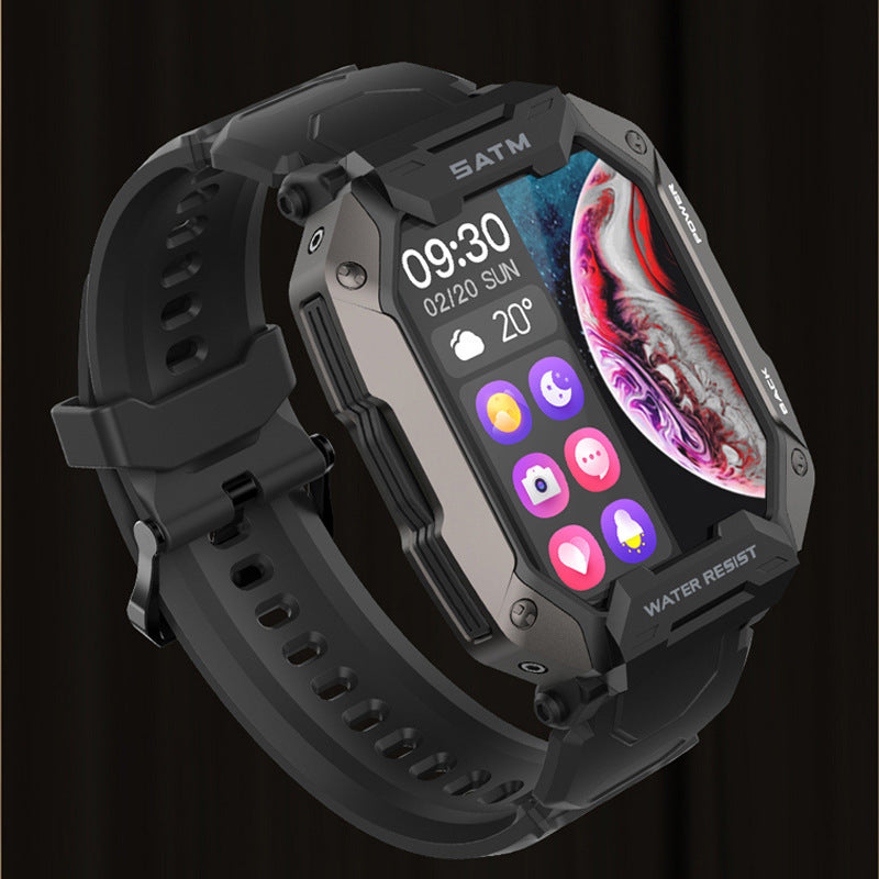 Smartwatch 5ATM wasserdicht mit Herzfrequenz & SpO2 | LuxeStyle