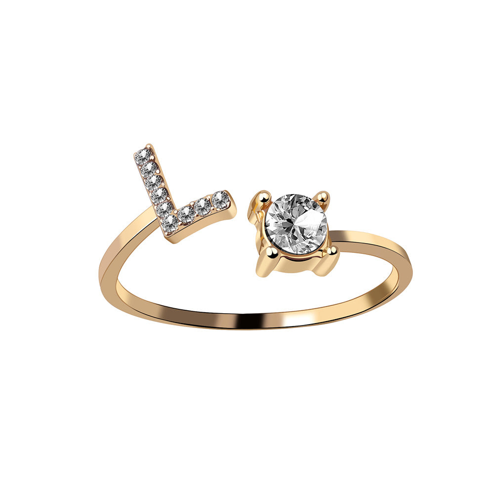 Initial-Buchstaben-Ring